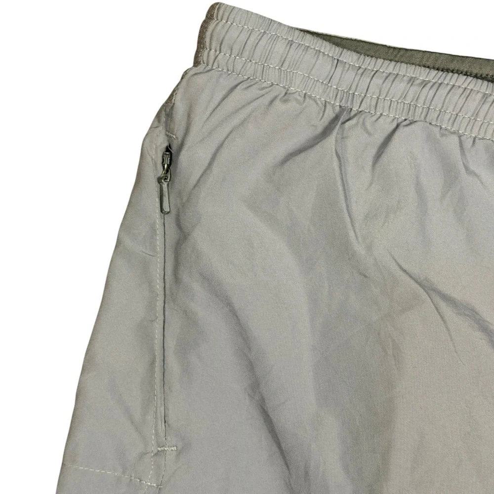 Nike Running Shorts Men‎ Medium Gray Athletic Nylon Fit Dry 5